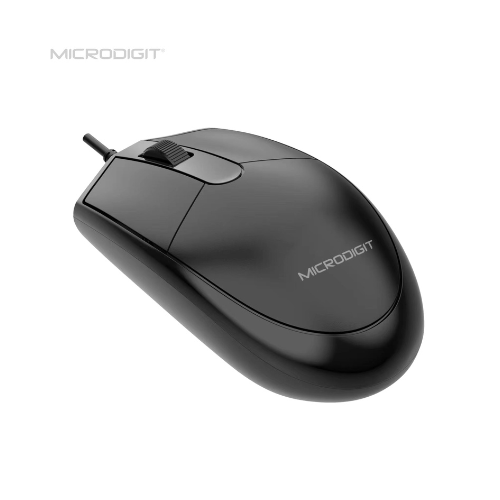 Microdigit MD253M Optical Wired Mouse Precise Control — image 1