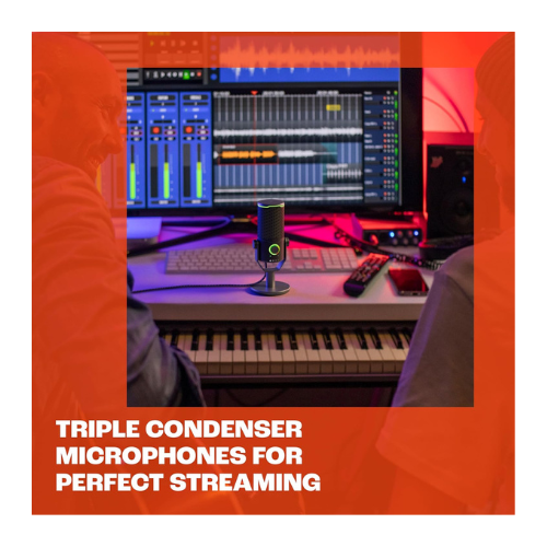 JBL Quantum Stream Studio USB Condenser Microphone - Black — image 2