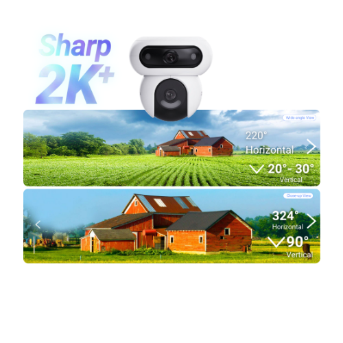 EZVIZ H90 DUAL 2K+ Outdoor Motorized Double Camera 360 Vision — image 3