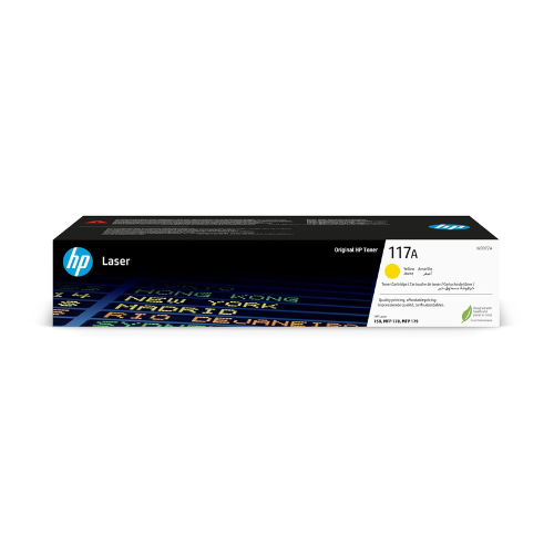 HP 117A Yellow Original Laser Toner Cartridge — image 1
