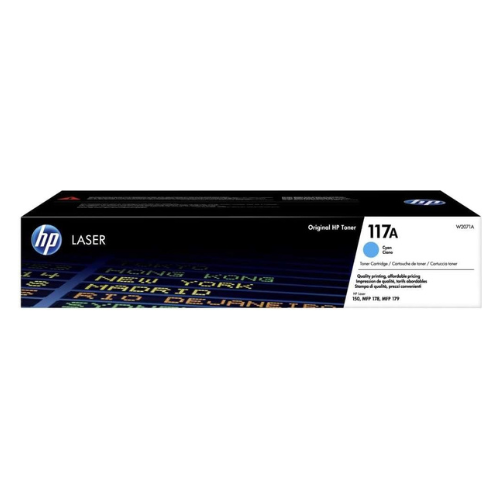 HP 117A Cyan Original Laser Toner Cartridge — image 1