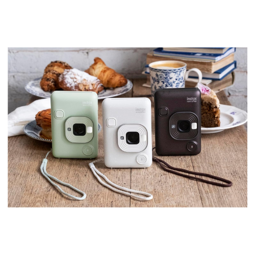 FUJIFILM INSTAX Mini LIPLAY Hybrid Instant Camera Bronze Creative Instant Prints — image 2