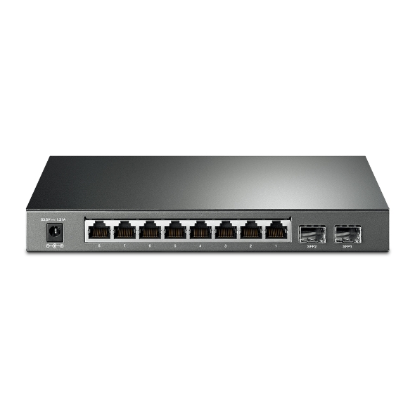 TP Link TL SG2210P JetStream 10 Port Smart PoE+ Switch Secure — image 2