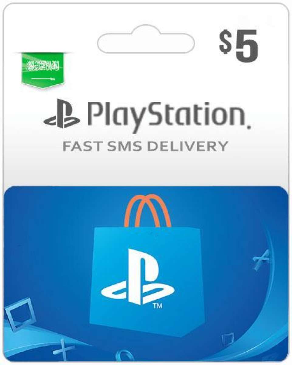 PlayStation PSN KSA $5 Gift Card PlaySKSA$5 Official Digital Value — image 1