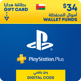 PlayStation Wallet Topup USD 34 Gift Card PlaysUSD34 Official Digital Value — image 1