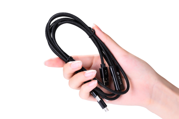 Ibrit Tuff Fast N Pro 3 In 1 Cable — image 2