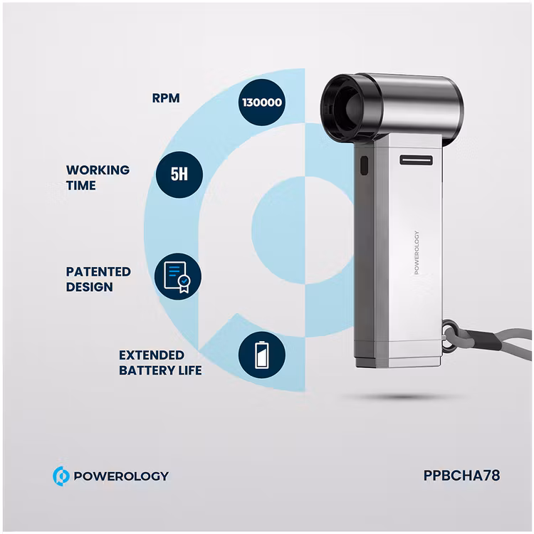 Powerology Turbo Jet & Vacuum-Silver Pp078 — image 2