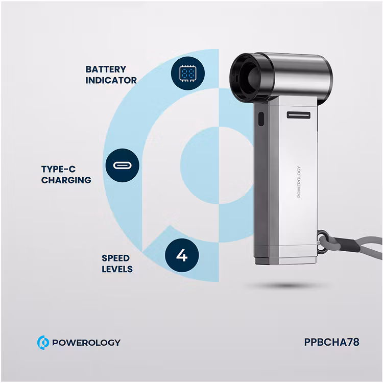 Powerology Turbo Jet & Vacuum-Silver Pp078 — image 4