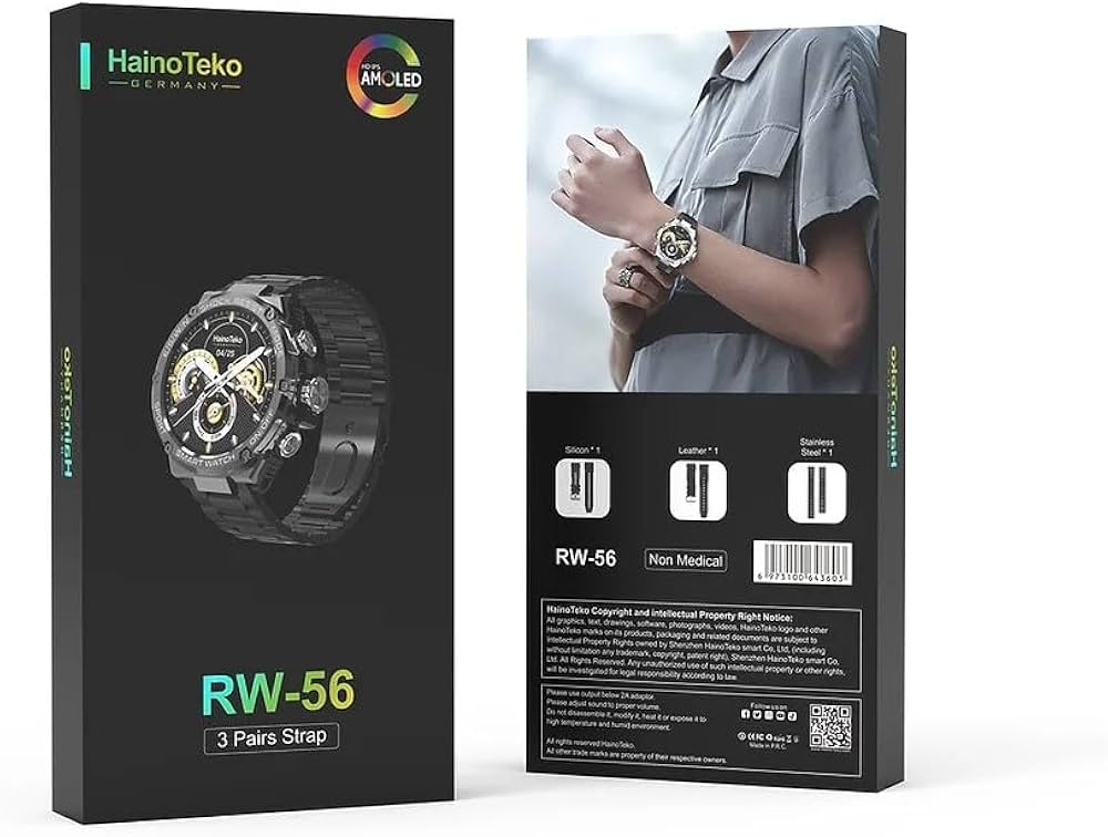 Hinotek Rw-56 3 Pair Smart Watch — image 3