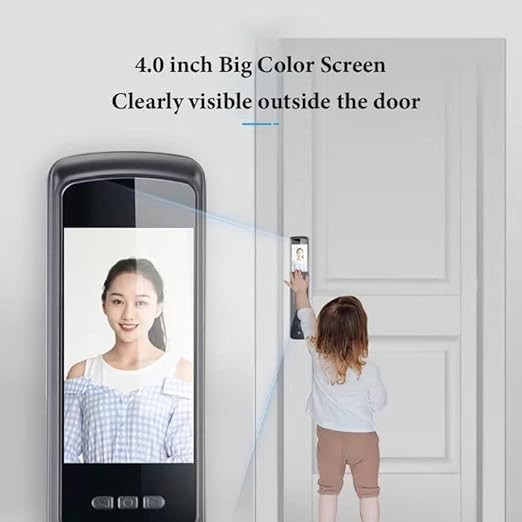 Hivision Sv-Slh20 Smart Lock With Face, Finger,Card, Keypad & Mobile App — image 3