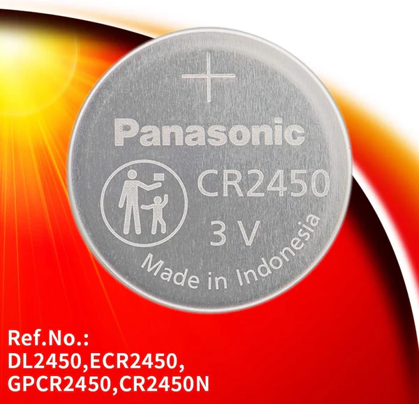 Panasonic CR2450 Battery — image 3