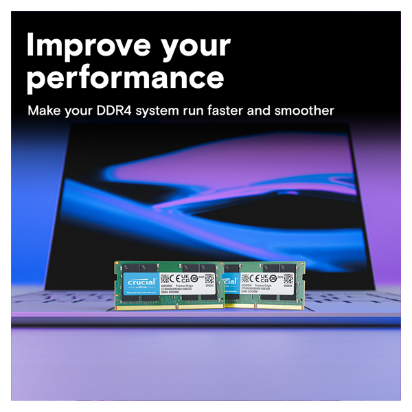 CRUCIAL 8GB 2666 DDR4 LAPTOP RAM — image 3