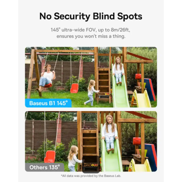 Baseus B1 2K Outdoor Camera 210 Days Battery Life with 8GB Storage — image 4