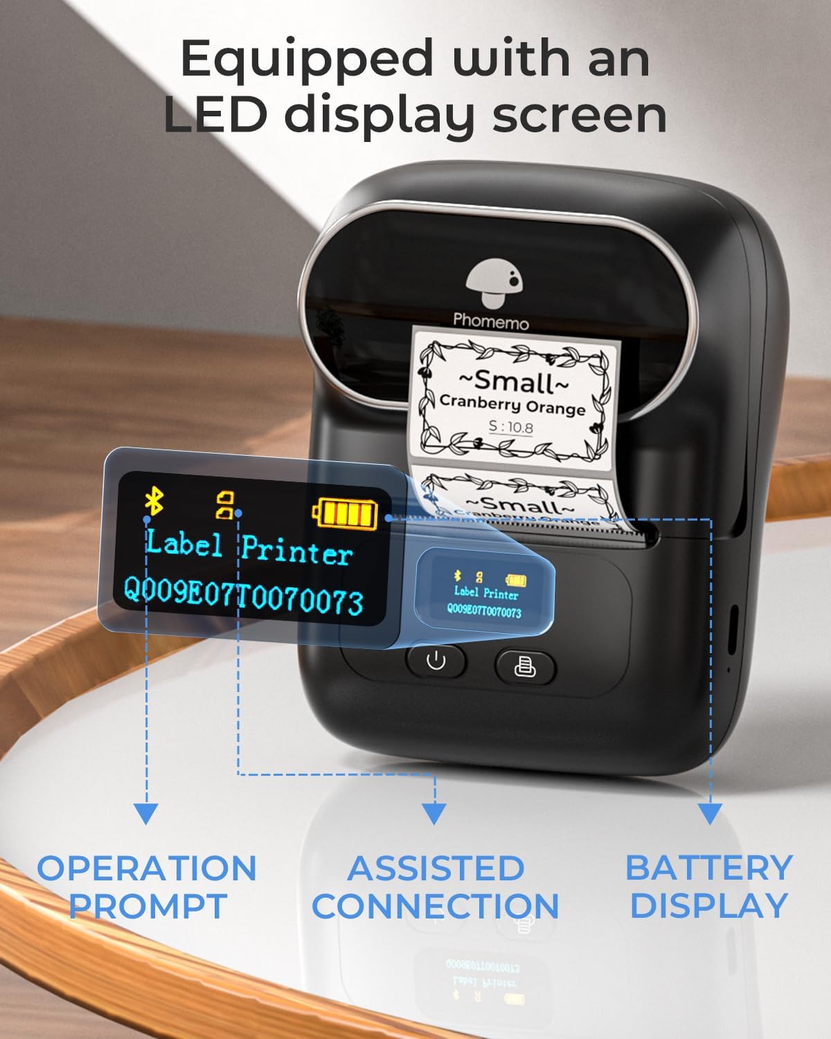 Phomemo M110 Series Inkless Lable Maker — image 2