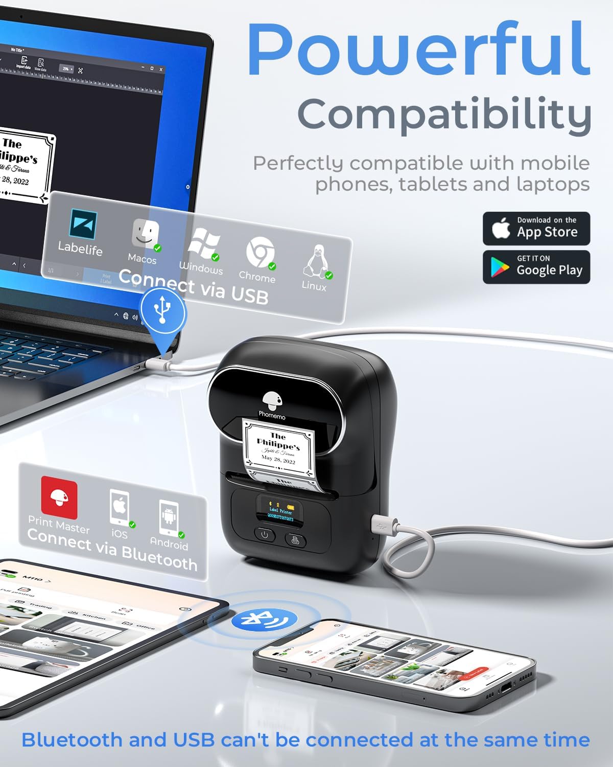 Phomemo M110 Series Inkless Lable Maker — image 3
