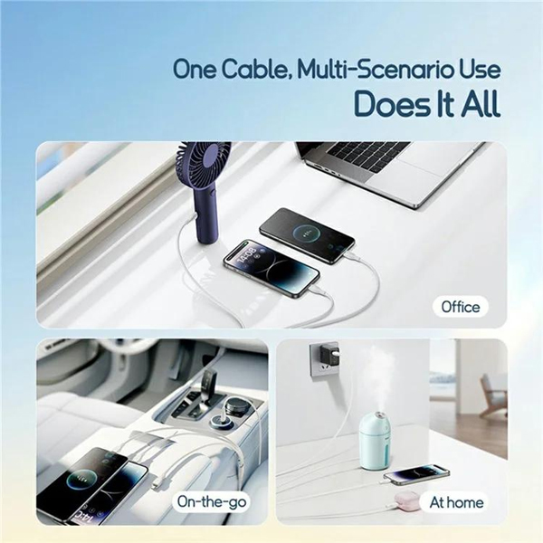 Baseus Ultra Fast USB A to USB C-M-L Cable 1.3M — image 4