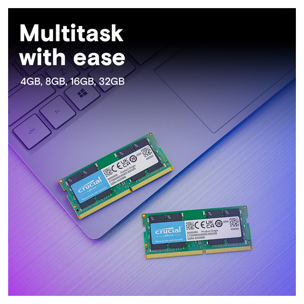 CRUCIAL 8GB 2666 DDR4 LAPTOP RAM — image 4