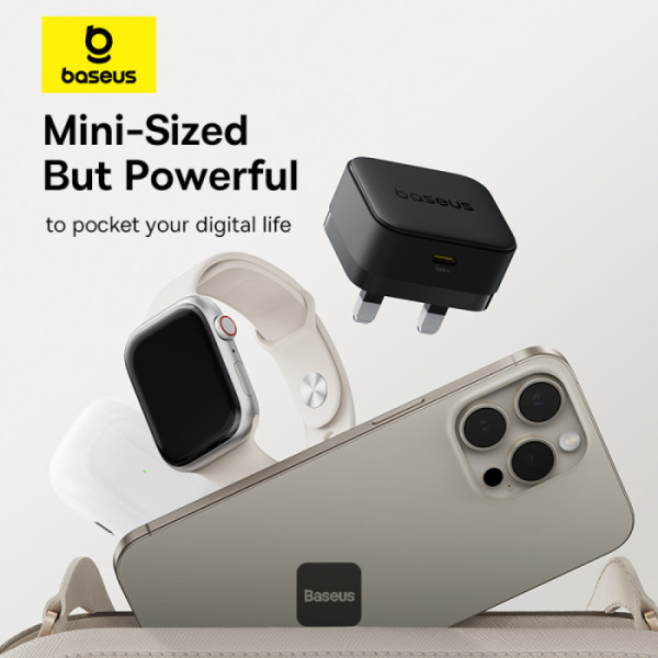 Baseus 20W PD Palm Fast Charger with USB C to Lightning Cable — image 5