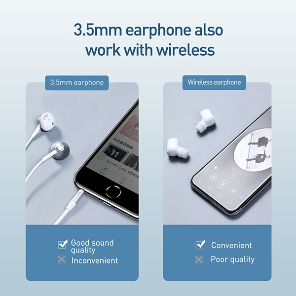 Baseus BA02 Wireless Audio Converter Black — image 5