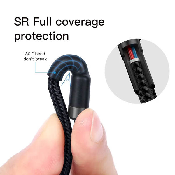 Baseus Cafule Type-C to Type-C PD2 Cable 2M — image 4