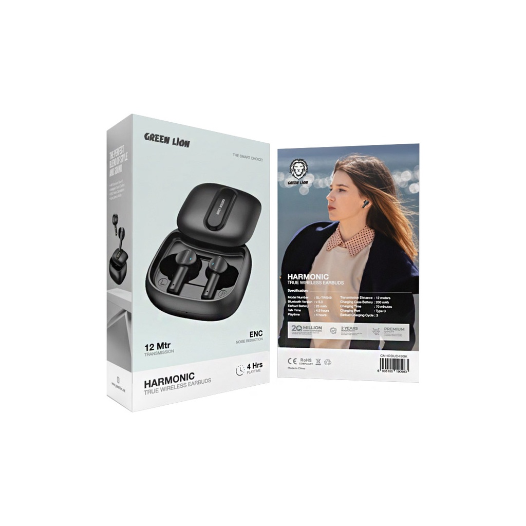 Green Lion Harmonic Wireless Earbuds — image 2