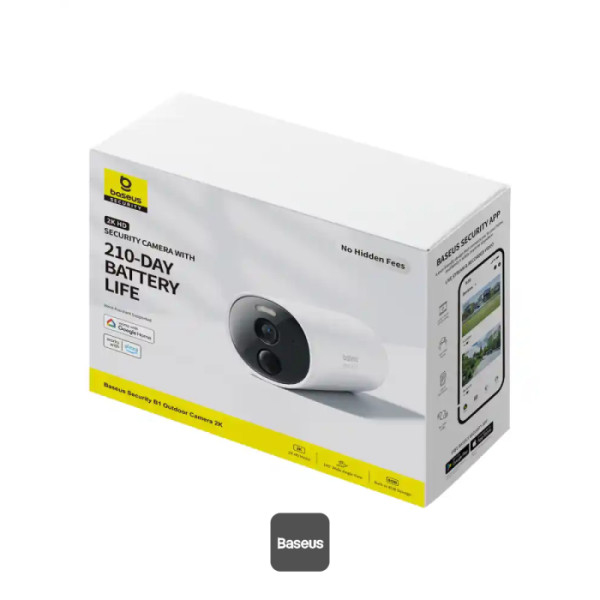 Baseus B1 2K Outdoor Camera 210 Days Battery Life with 8GB Storage — image 7