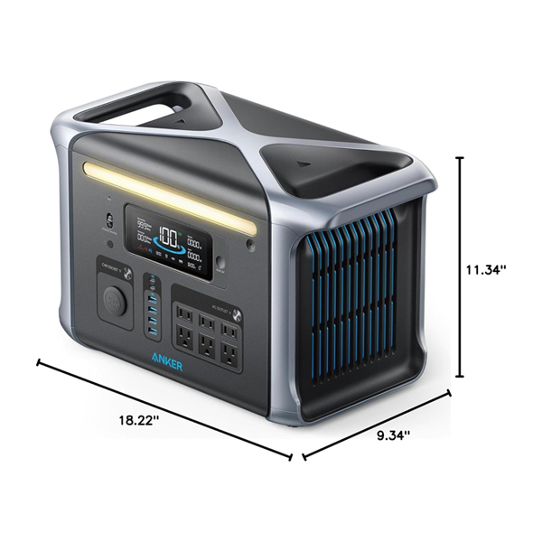 Anker Power Station - Ultimate SOLIX 757 1229Wh Backup Power — image 7
