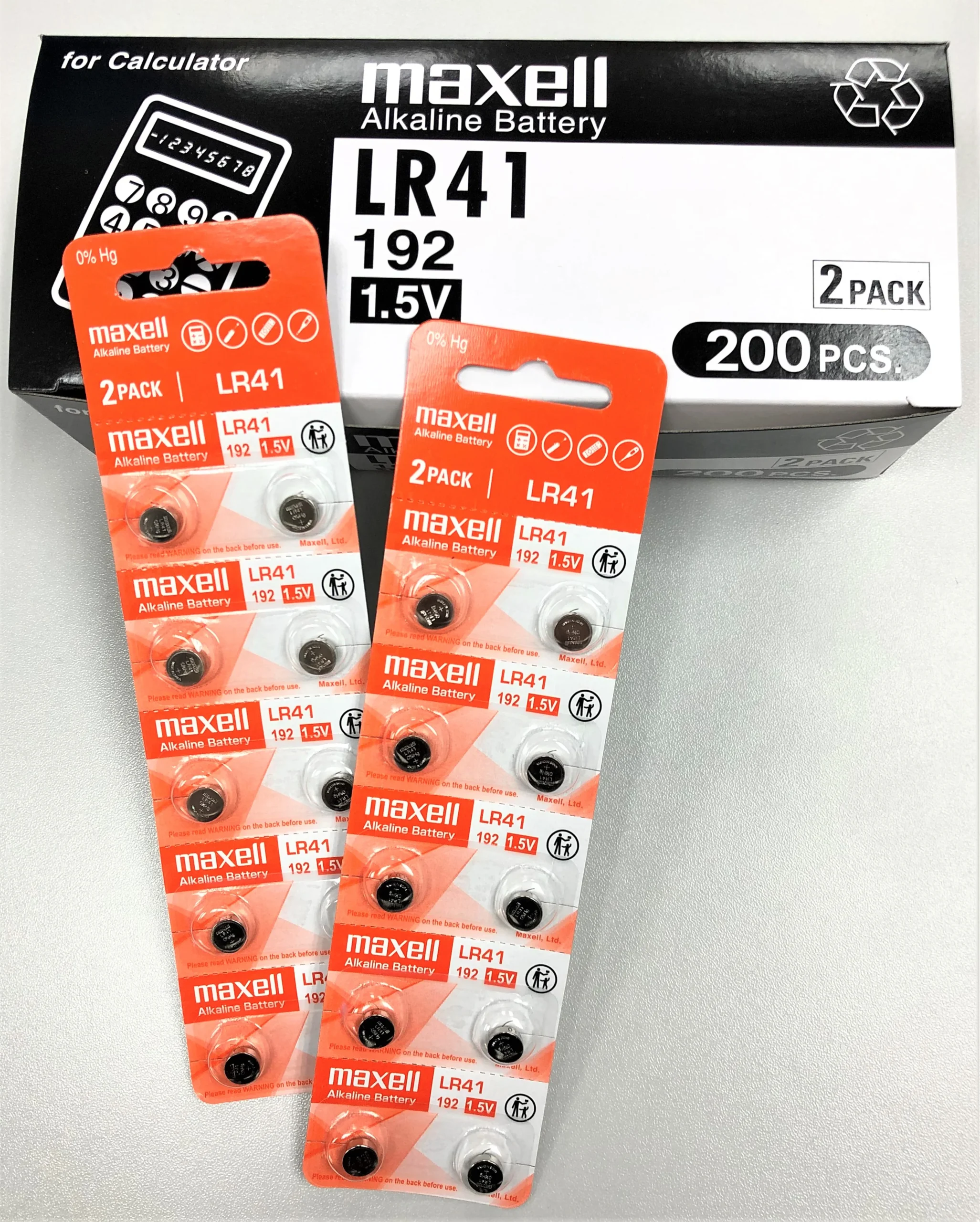 Maxell Lr41/192 1.5v Battery Cell — image 3