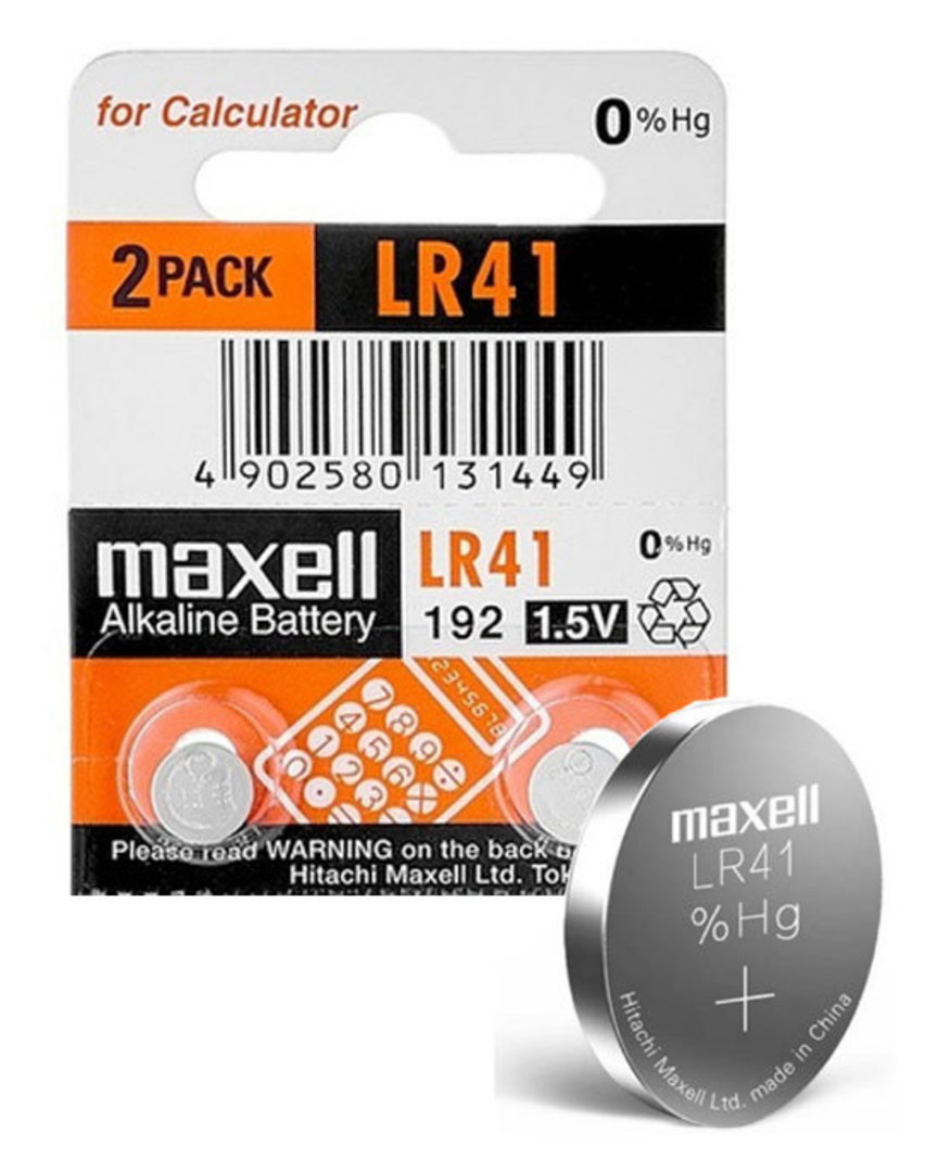 Maxell Lr41/192 1.5v Battery Cell — image 2
