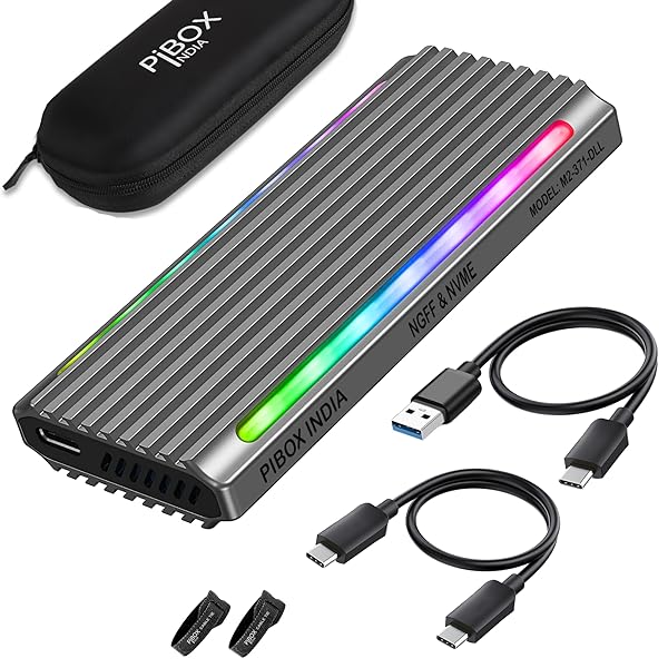 Popo Pl04 Enclosure Ssd Nvme/Ngff 2 In 1 — image 3