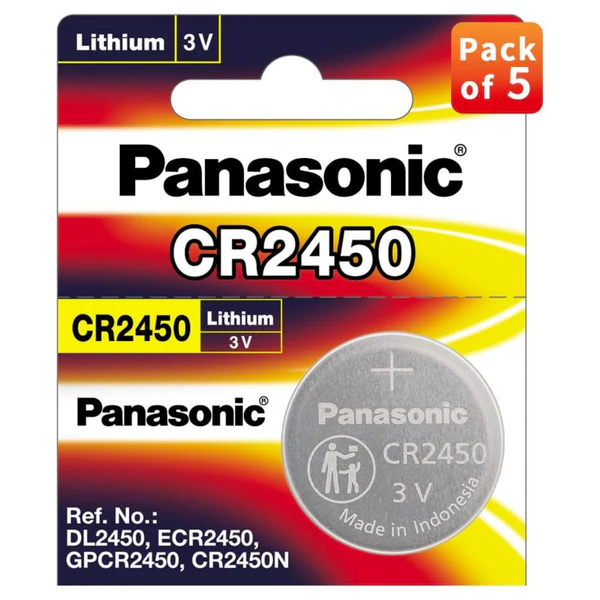 Panasonic CR2450 Battery — image 2