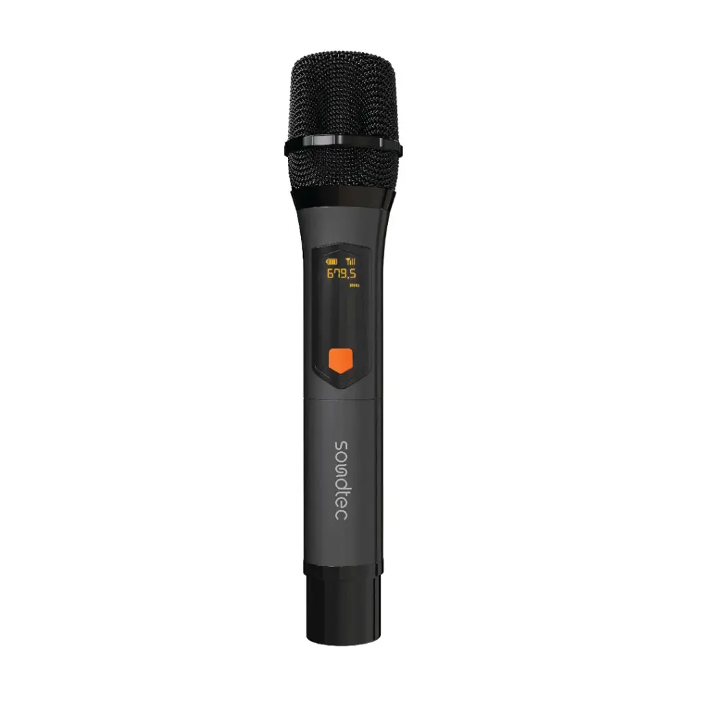 Porodo Soundtec Duo Mic Aluminum Rechargeable Wireless Microphone — image 4
