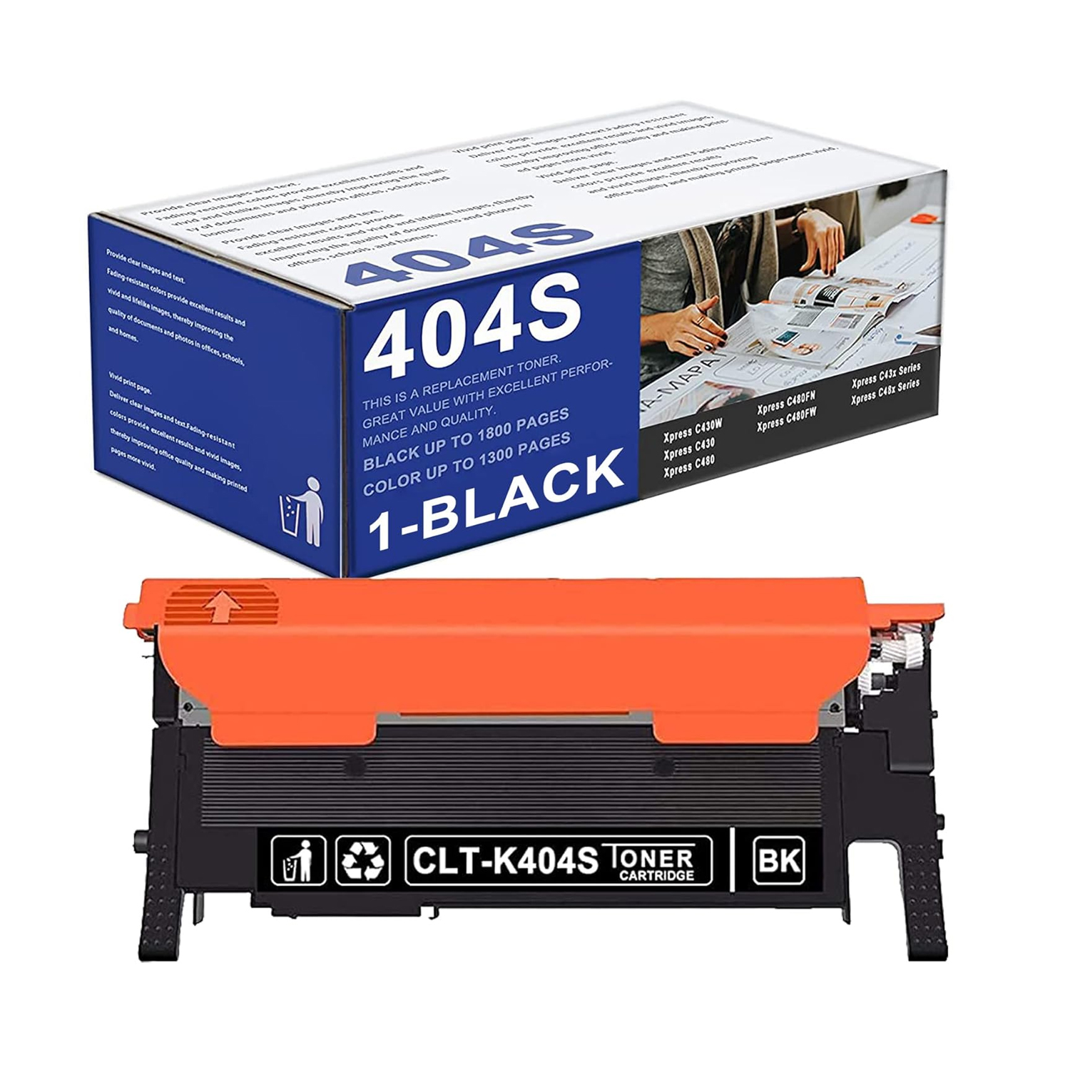 Samsung CLT-K404S Compatible Toner – Color Laser Printing — image 2