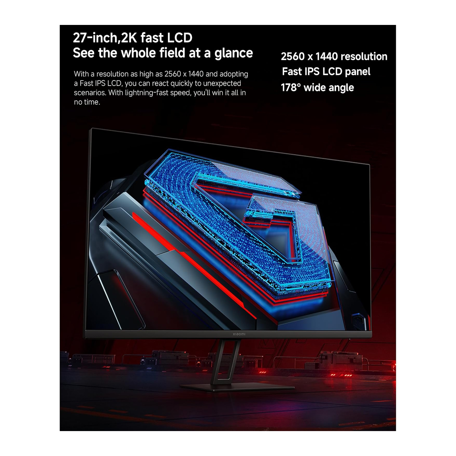 Xiaomi G27qi 2k Gaming Monitor — image 4