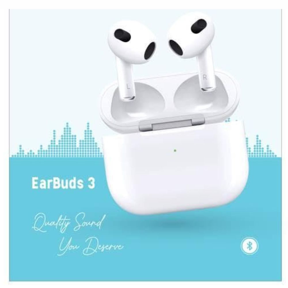 Porodo Blue Deep Bass Wireless Earbuds 3 White — image 2