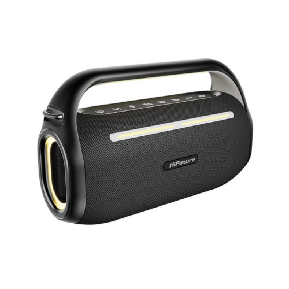 HiFuture Karaoke Bluetooth Speaker – Vocalist 200 (Silver) — image 1