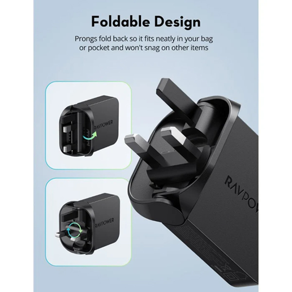 RAVPower PD35W GAN 5.0 Wall Charger — image 3
