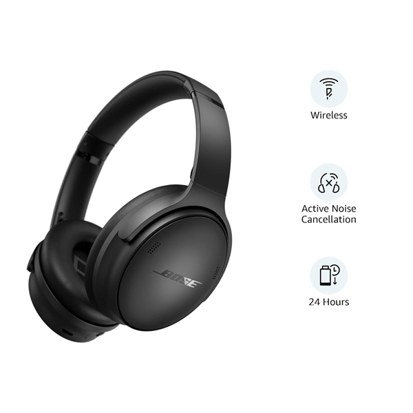 Bose Quiet Comfort SE Headphones- Black — image 2