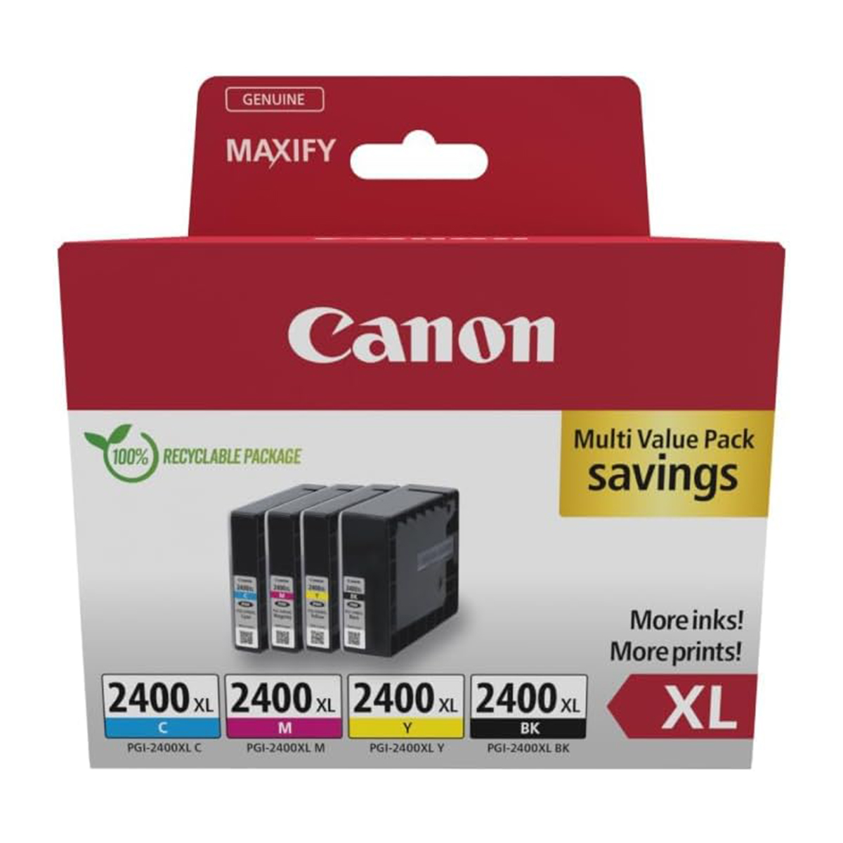 Canon PGI 2400XL Ink CYAN/ MAGENTA / YELLOW / BLACK — image 7