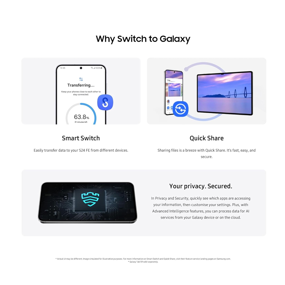 Samsung Galaxy A56 5G 256GB 8GB RAM Awesome Graphite Smartphone — image 7