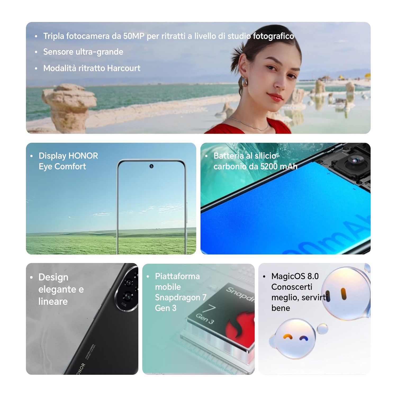 Honor 400 Pro 5G Smartphone, 12 GB RAM, 512 GB Storage, Midnight Black — image 6
