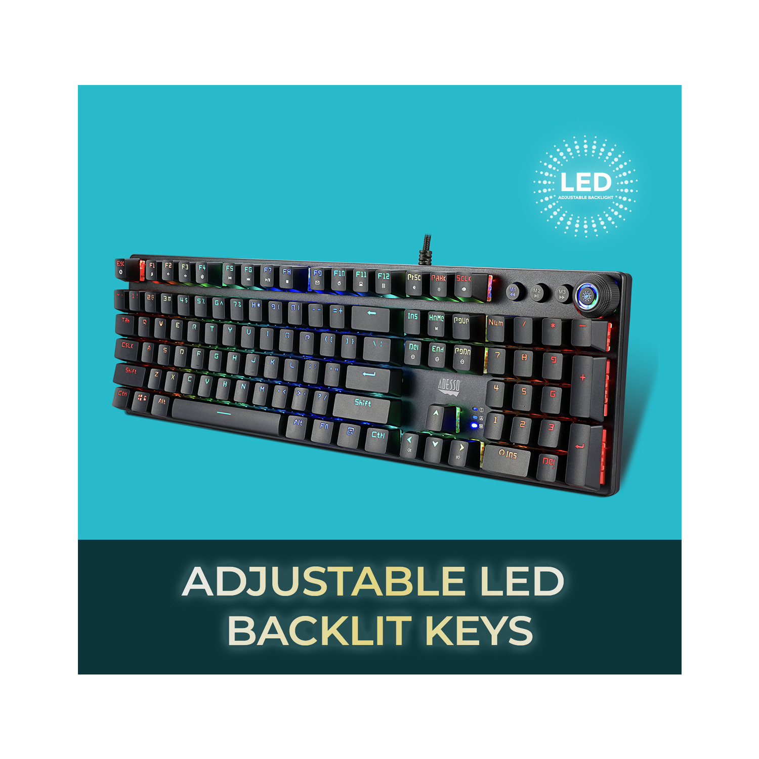 Tesca Gaming Mechanical Keyboard with Palm Rest TCS-GX5 — image 3
