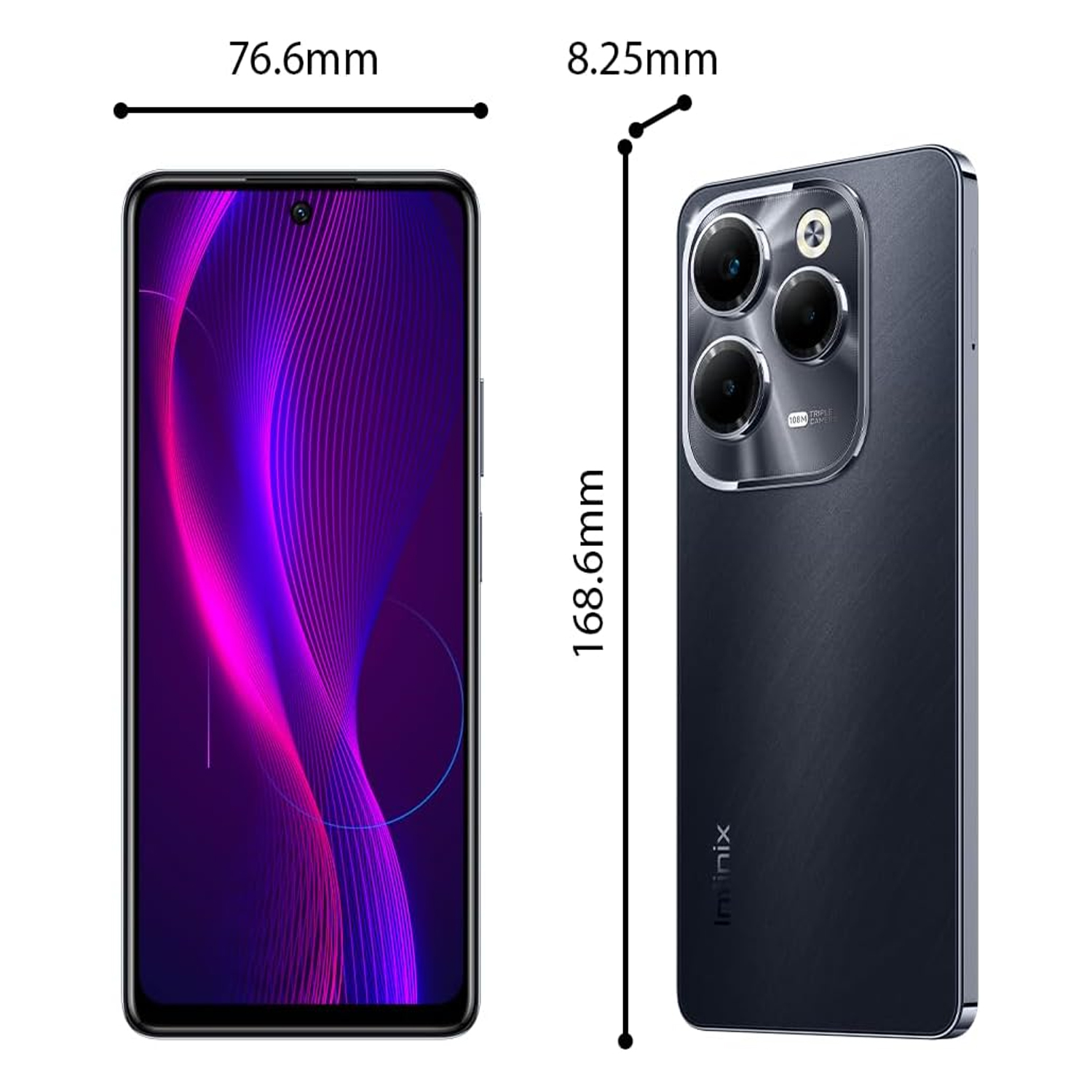 Infinix Hot 40 Pro 256GB Starlit Black 4G Smartphone — image 6