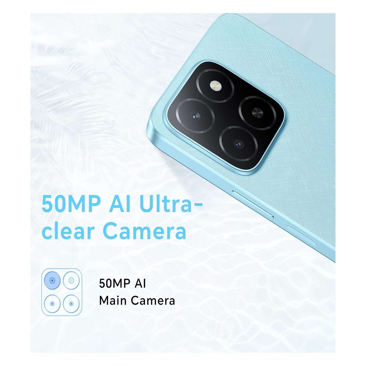 Honor X5b Plus 128GB 4GB Midnight Black 4G Smartphone — image 3
