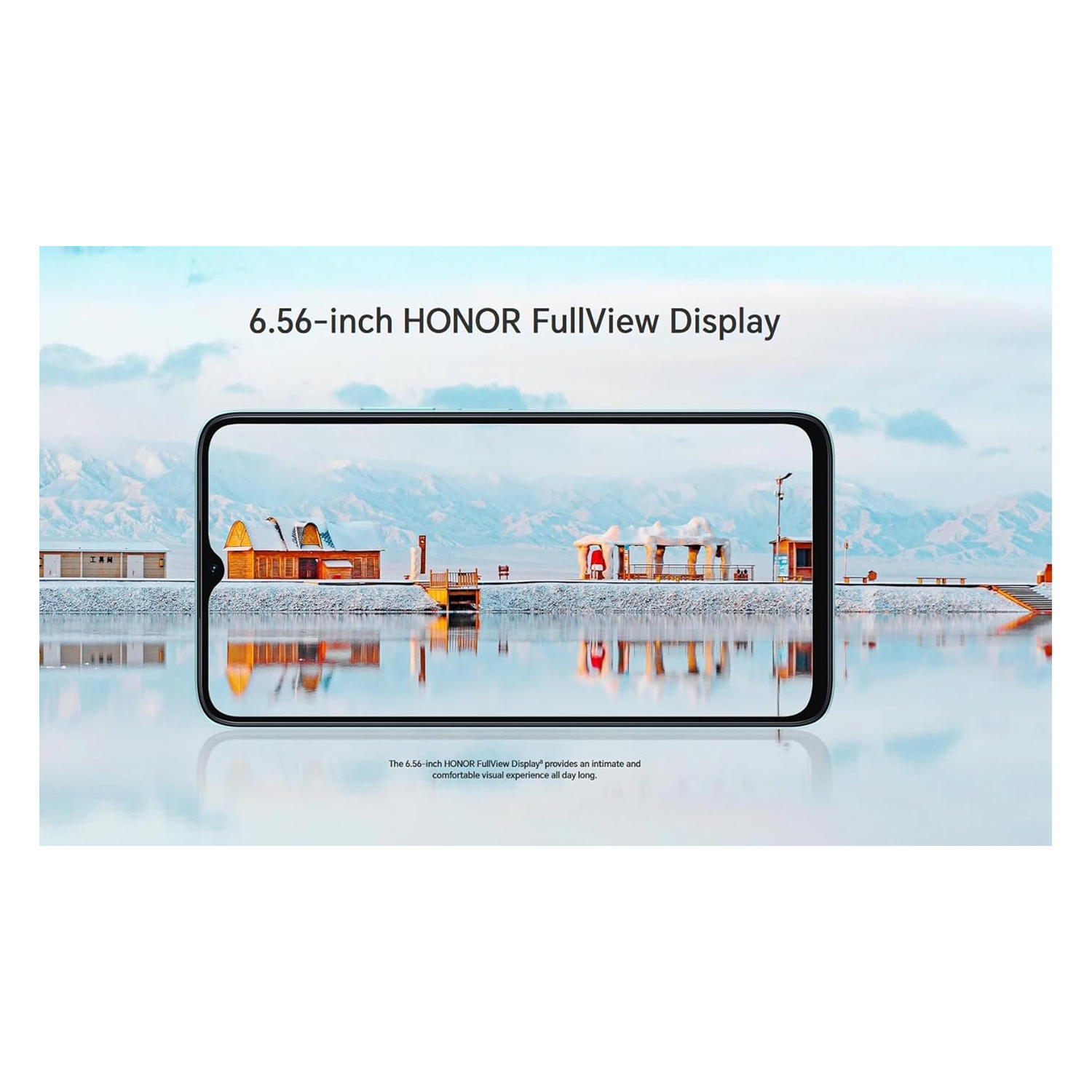 Honor X5 Plus Dual SIM 4G Smartphone, 4 GB RAM, 64 GB storage, Cyan Lake — image 3