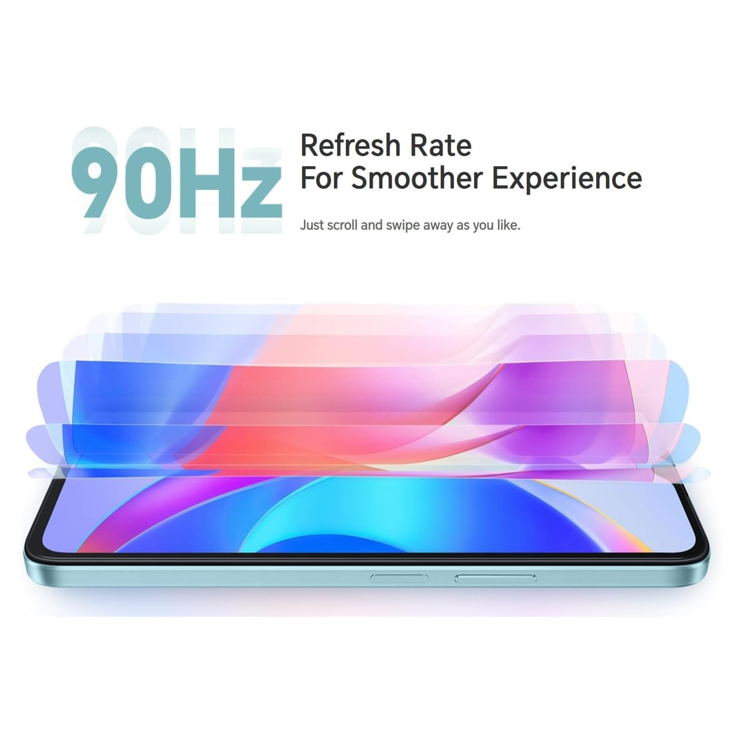 Honor X5 Plus Dual SIM 4G Smartphone, 4 GB RAM, 64 GB storage, Cyan Lake — image 2