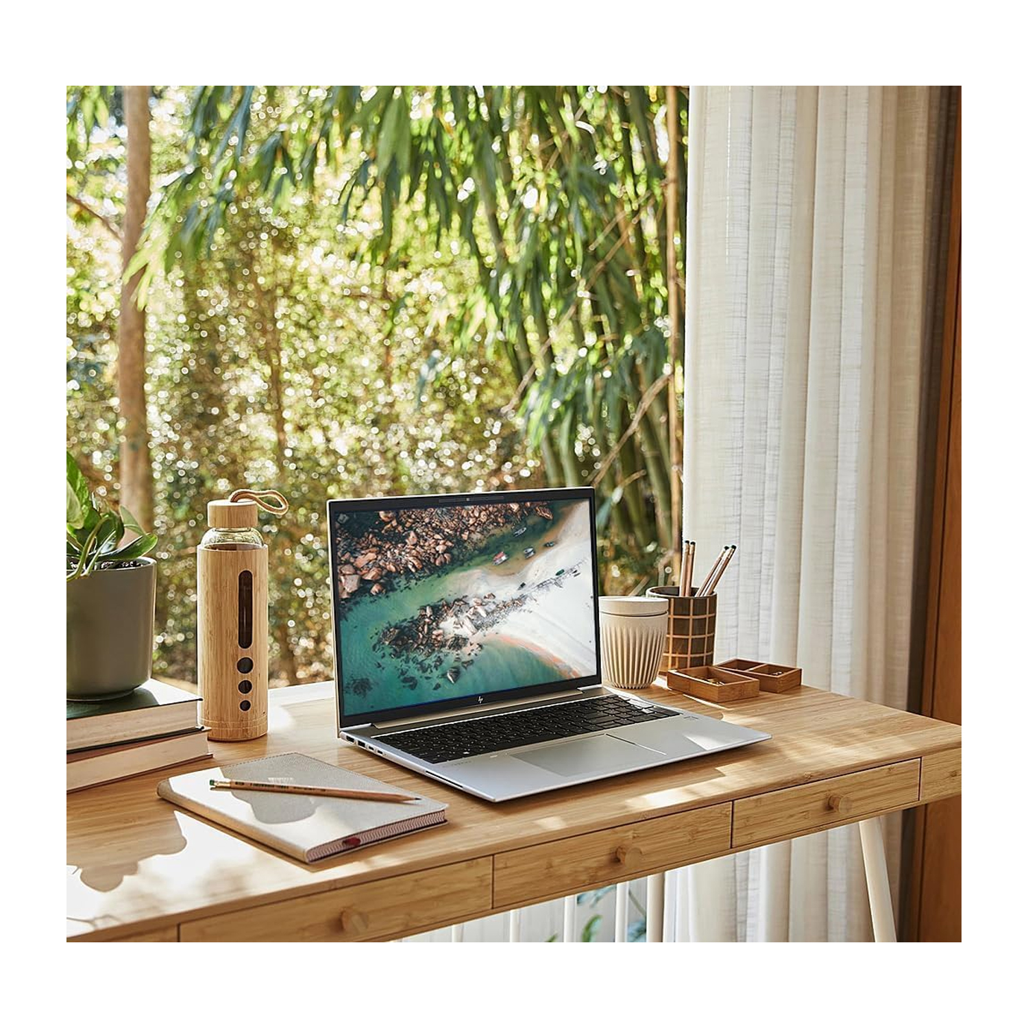 HP ELITEBOOK 640 G10- CORE I 7 1355 U- 16 GB RAM , 1TB SSD , Webcam, BT, 14.1 FHD Screen DOS LAPTOP — image 2