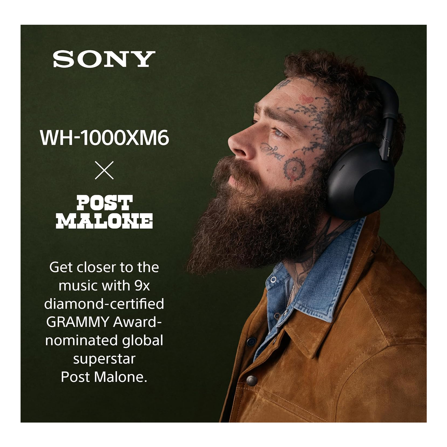 SONY WIRELESS HEADPHONE Noise Cancelling Headphone BLACK WH-1000XM6 — image 6