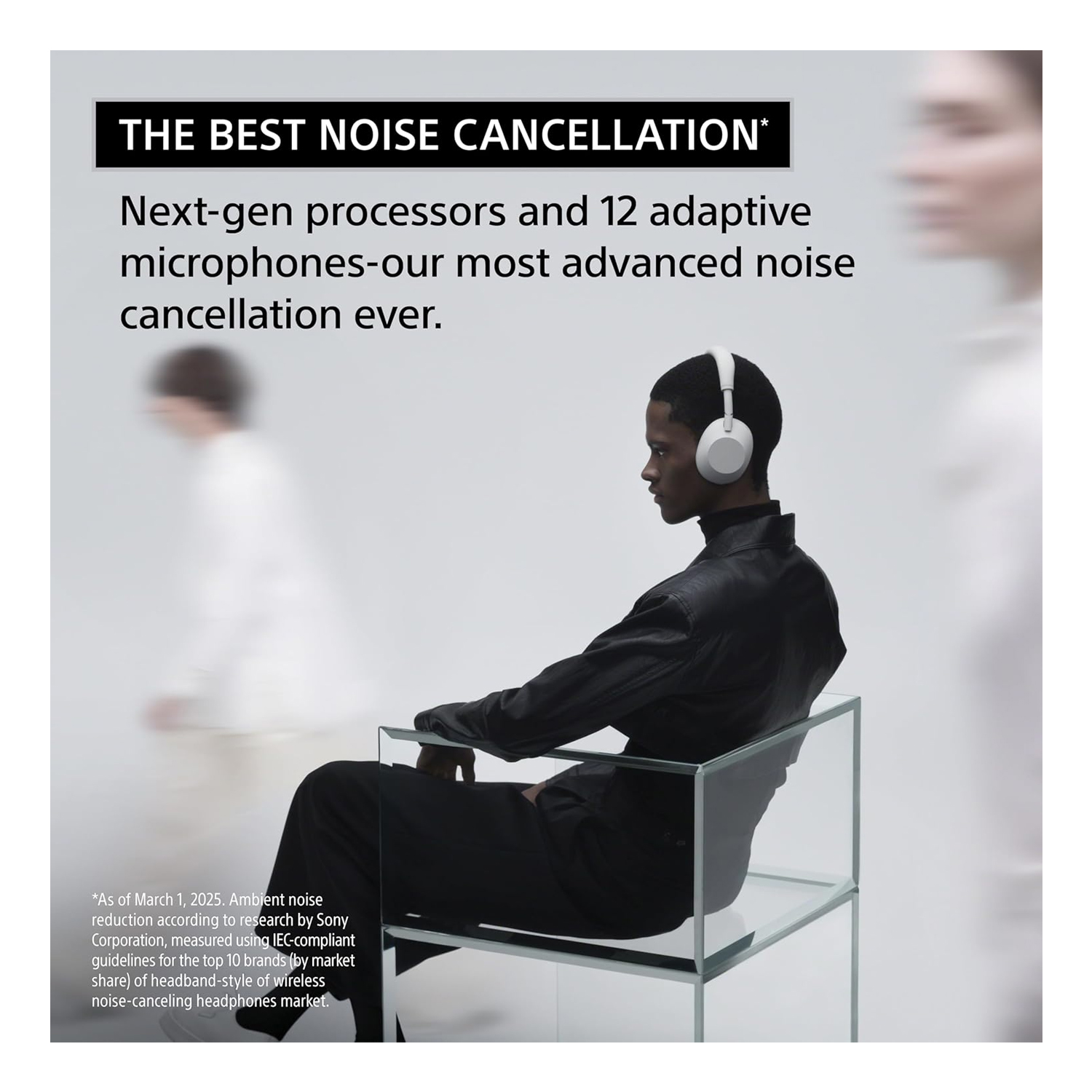 SONY WIRELESS HEADPHONE Noise Cancelling Headphone BLACK WH-1000XM6 — image 5
