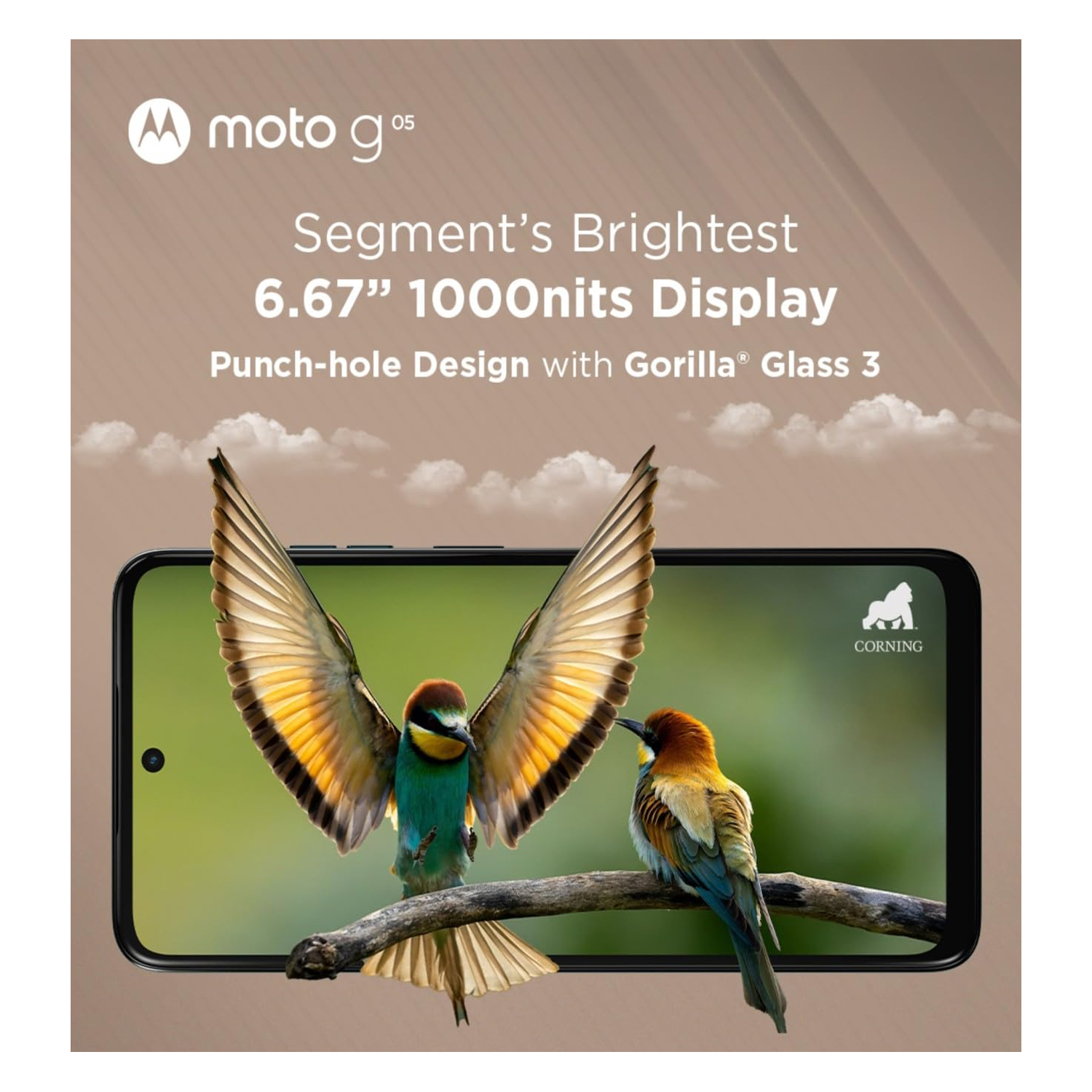 Motorola G05 4G Smartphone, 4 GB RAM, 128 GB Storage, Forest Green — image 4